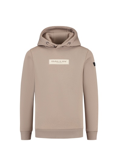 [Ballin 24037302/53] (boys Sweater Hoodie Taupe) 042974