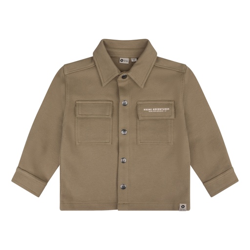 [Daily7 920004/9674] (boys Organic Shirt Jacket Army green) 042996