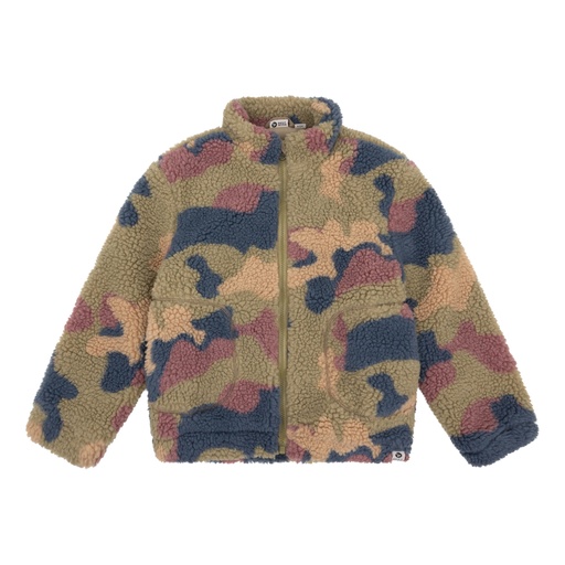 [Daily7 920006/9674] (girls Teddy Bomber Army green) 042997