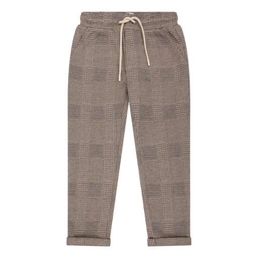 [Daily7 920015/2023] (boys Check Pants Fancy Sand) 043000