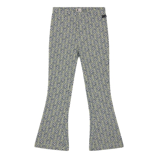 [Daily7 930015/9668] (girls Flared Flower Rib Pant Light army    ) 043022