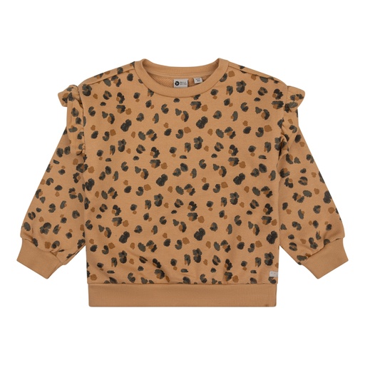 [Daily7 930041/2023] (girls Oversized Sweater Animal Sand) 043036