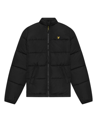 [Lyle&amp;Scott jkb2104v] (boys Quilted Puffer Coat Black) 043164