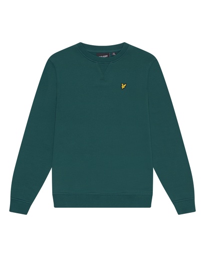 [Lyle&amp;Scott mlb2000v/x310] (boys Crew Neck Sweatshirt Deep emerald) 043167