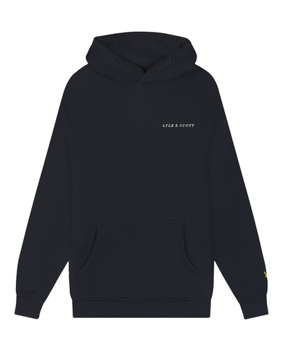 [Lyle&amp;Scott mlb2020v z271] (boys Script Embroidered Hoodie Navy) 043833