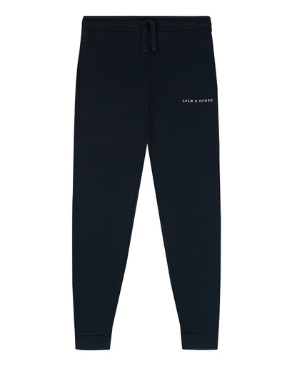 [Lyle&amp;Scott mlb2021v z271] (boys Script Embroidered  Sweatpant Navy) 043834