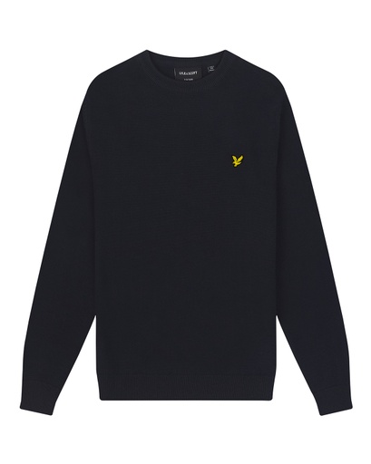 [Lyle&amp;Scott knb2000v/z271] (boys Cotton Crew Neck Jumper Navy) 043840